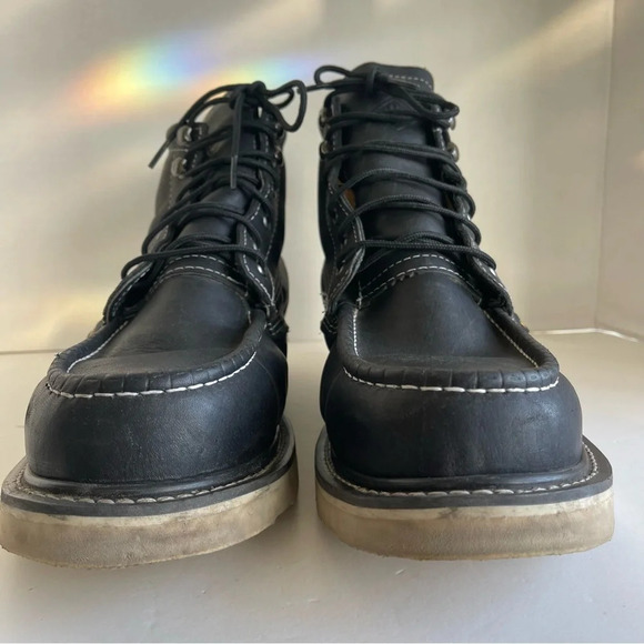 Bonanza Boots FRONTIER PLUS 6" Men's Moc Toe Work Boot - Built For Tough Jobs. - Picture 3 of 12